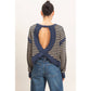 Striped Long Sleeve Top