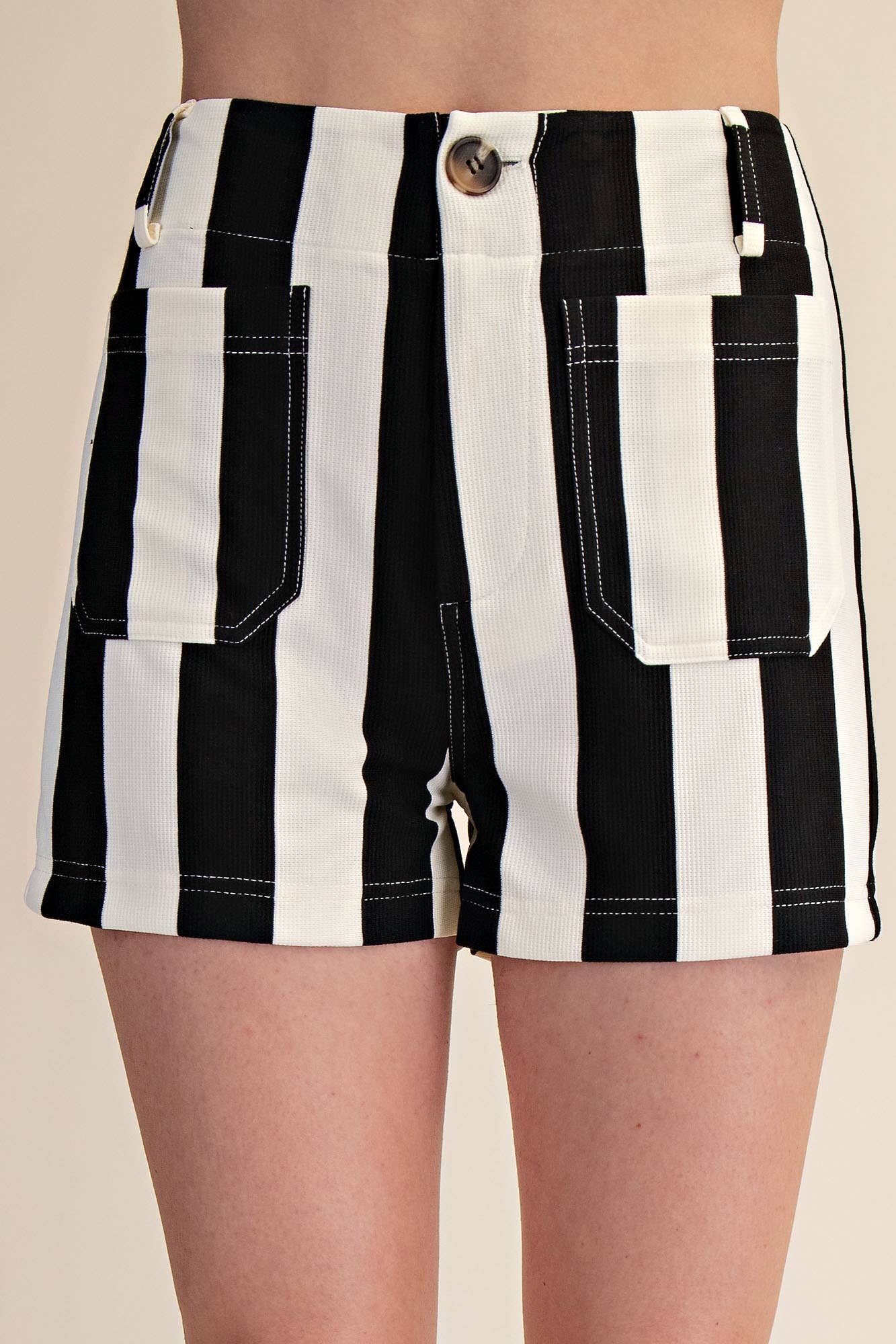 Stripe Colette Stretch Shorts