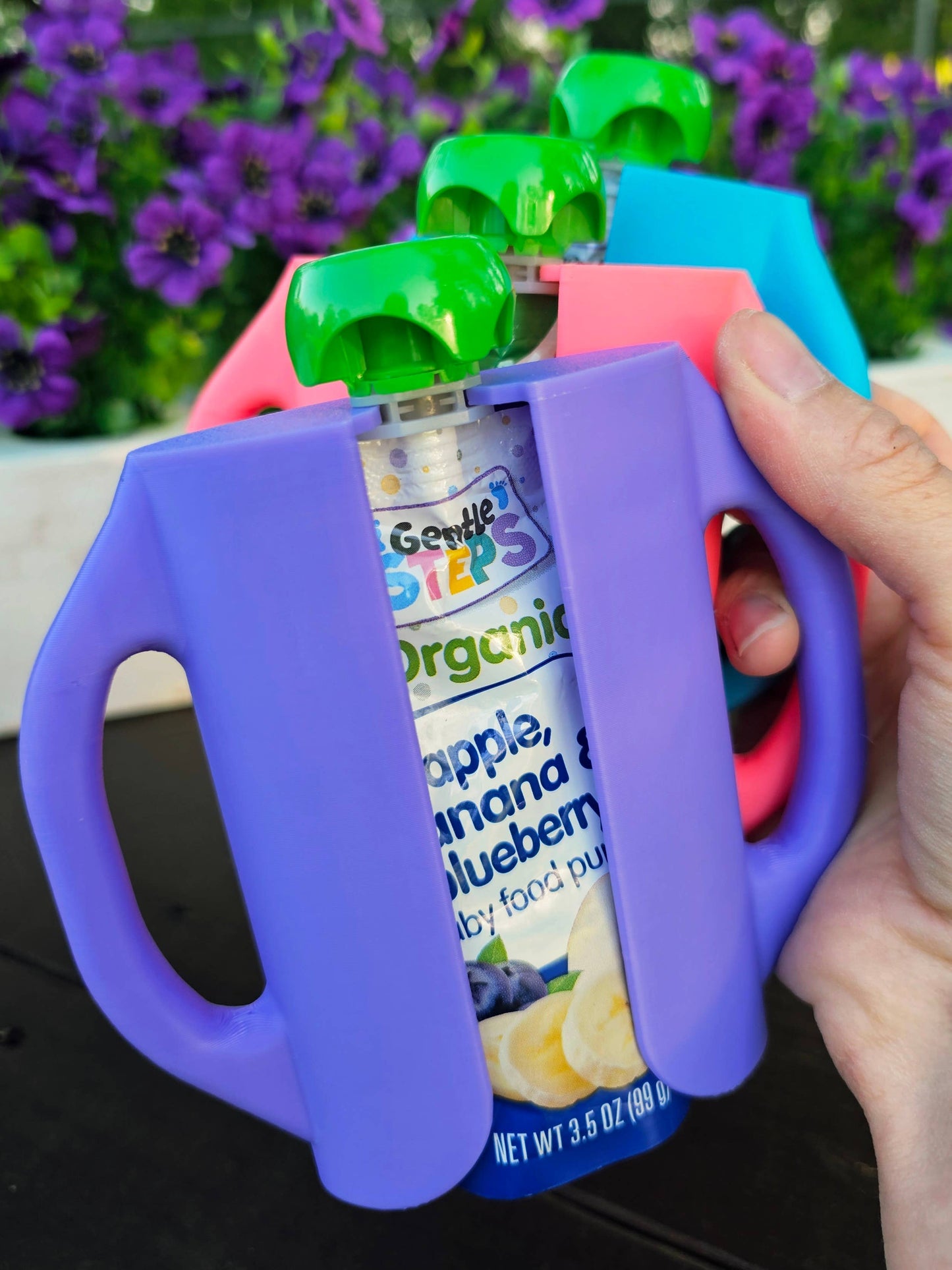 8 Colors- Squeeze Pouch Holder Baby Food