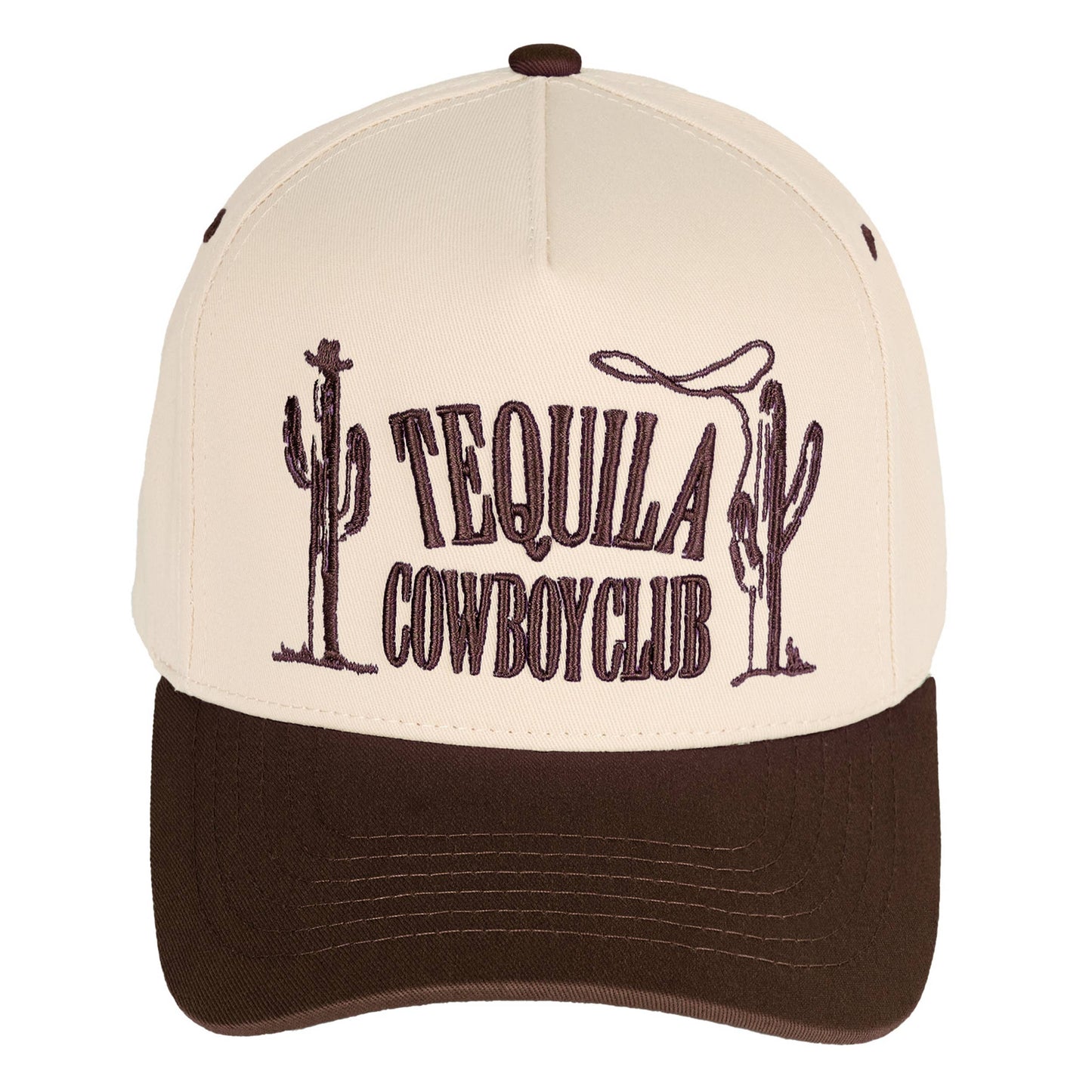 C.C Tequila Cowboy Club cotton trucker cap
