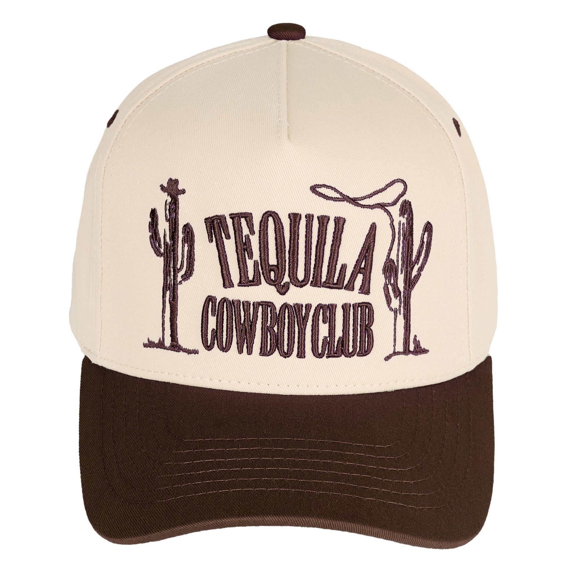 C.C Tequila Cowboy Club cotton trucker cap
