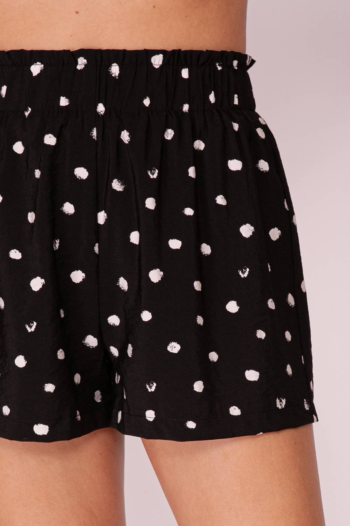 .0129 Polka Dot Relaxed Fit Shorts SI-29450