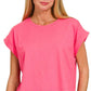`".Cotton Short Sleeve Tee