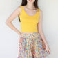 BS878-A814 TWIN PRINT ELASTIC WAIST WITH TIE SHORTS