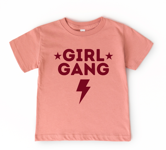 Girl Gang | Spring + Summer Graphic Tee for Toddler & Youth