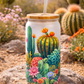 Barrel Cactus – 16 oz Glass Tumbler
