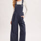 WIDE-LEG OVERALLS JUMPSUIT