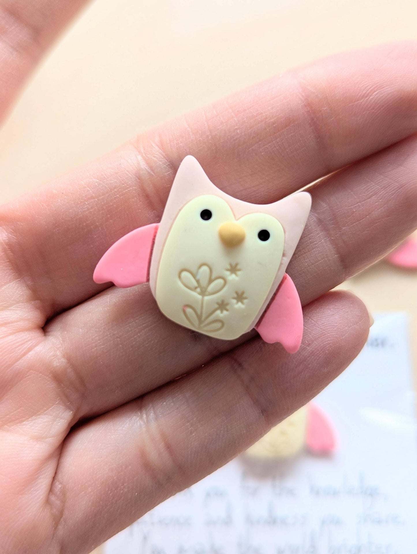 Teacher Appreciation Thank You Card with Tiny Owl