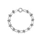 18K Gold PVD Stainless Steel Knotted Chain Bracelet
