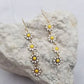 Daisy Link Dangle Earrings