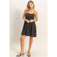Tiered Spaghetti Strap Dress