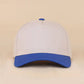 Plain Two Tone Canvas Cotton Snapback Hat