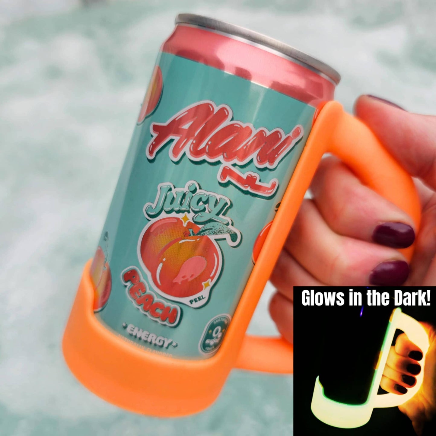 7.5 & 8.4 oz MINI Can Holder, Mini Soda Pop Holder Handle