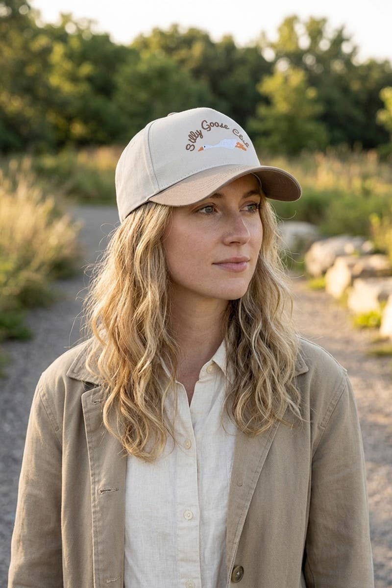 Silly Goose Club Two Tone Cotton Hat  Zenana Consgt.