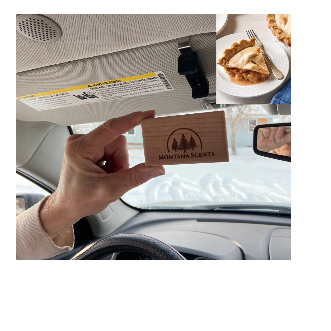 Apple Pie Car Air Freshener Warm Spiced 60-Day Long Scent