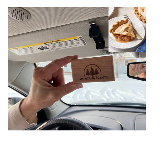 Apple Pie Car Air Freshener Warm Spiced 60-Day Long Scent