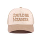 Could Be Meaner Two Tone Mesh Snapback Hat