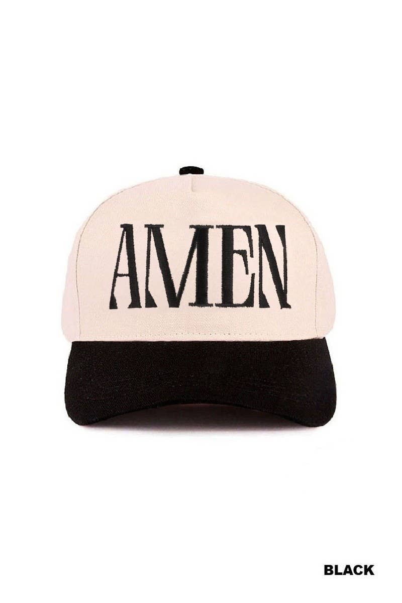 Amen Two Tone Cotton Hat