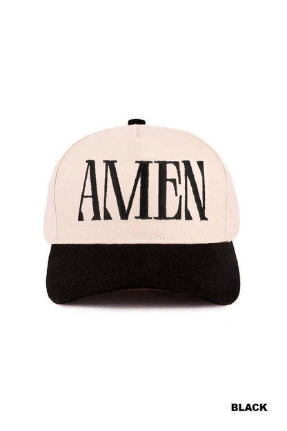 Amen Two Tone Cotton Hat