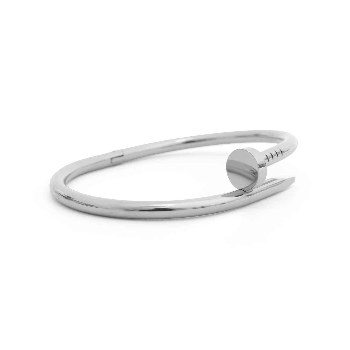 18K Gold PVD Stainless Steel Nail Bangle