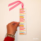 "Rainbow Saguaros" Ribboned Bookmark