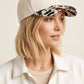 Plain Two Tone Canvas Cotton Snapback Hat