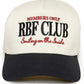 Two Tone Cap -  RBF Club - Beige/Black