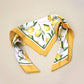 LEMON SILKY FEEL BANDANA SCARF | 40SC613 LEMON