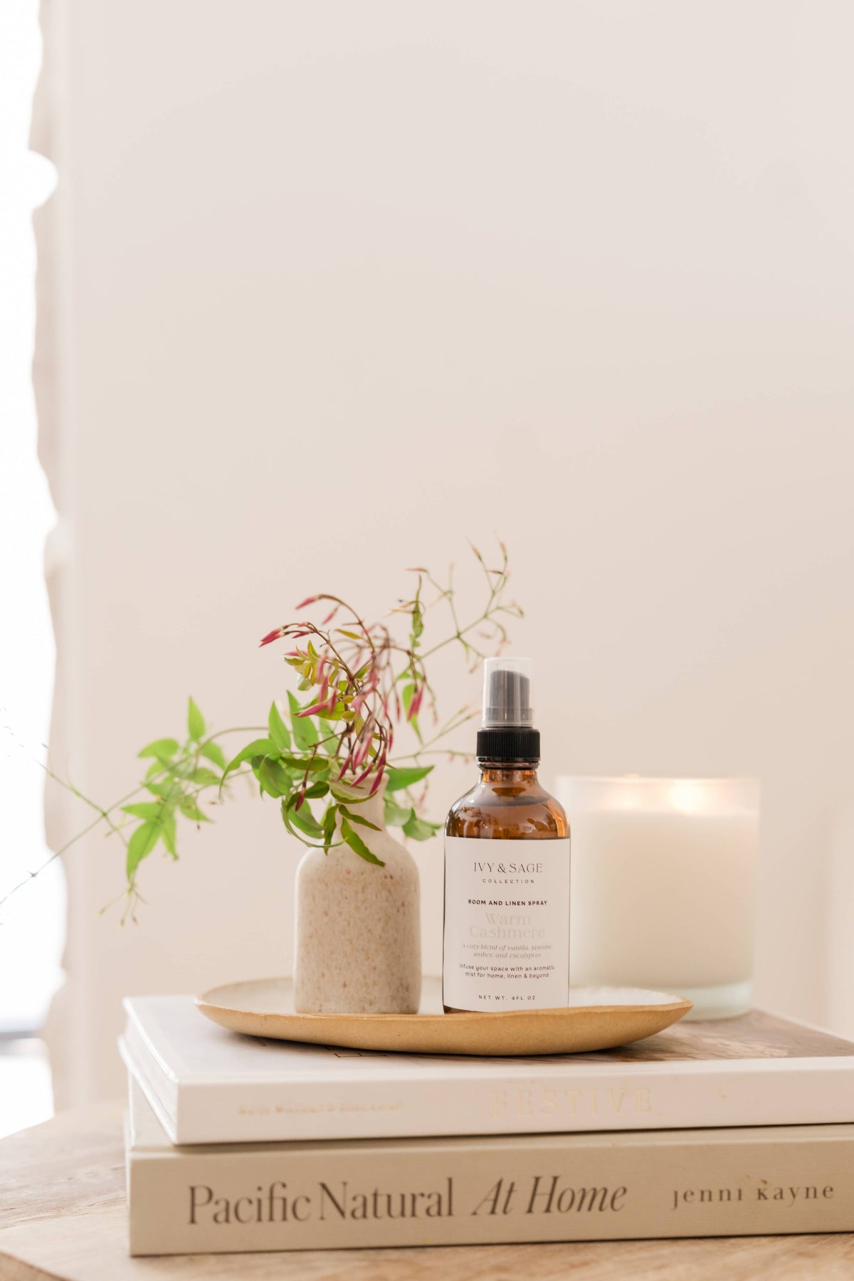 Room & Linen Spray – Warm Cashmere, Vanilla & Jasmine