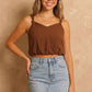 Flowy Cropped Tank Top