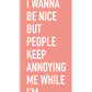 Annoying People Bookmark