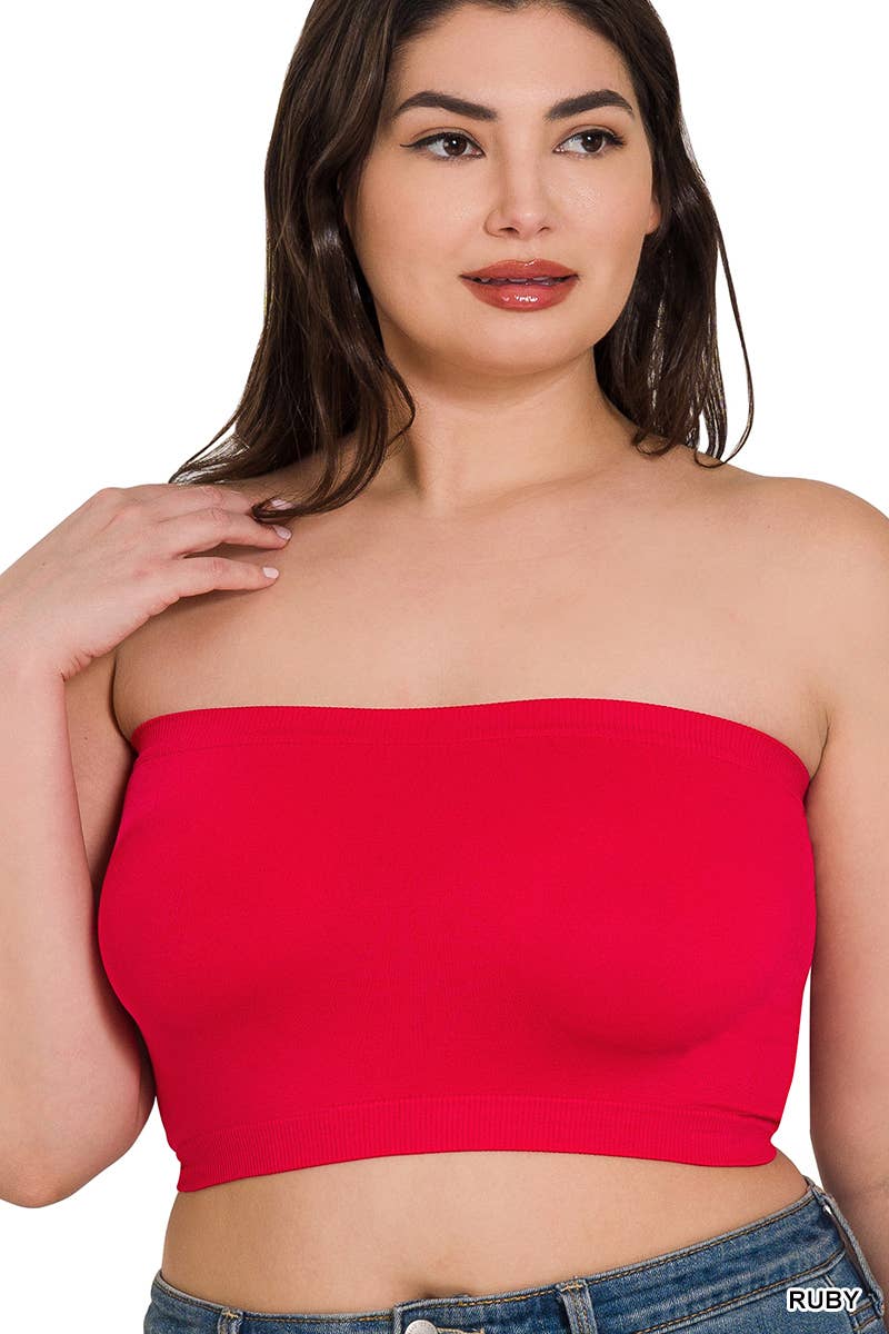 Plus Seamless 8 Inch Bandeau