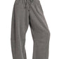 Fleece Barrel Leg Sweatpants