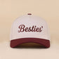 Besties'/I'm The Friend In Low Places two tone snapback hat