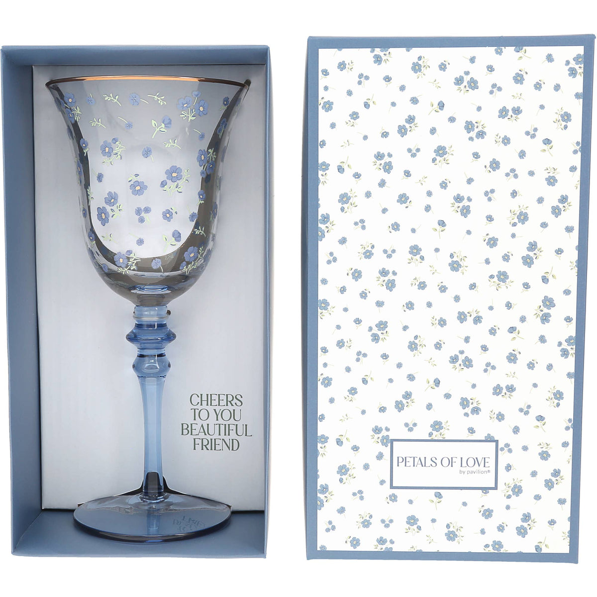 Beautiful Friend - Gift Boxed 11 oz Wine Glass