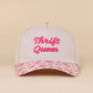 Thrift Queen Two Tone Snapback Hat