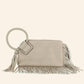 Fringe Cuff Clutch Tassel Wristlet Clutch Bag