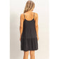 Tiered Spaghetti Strap Dress