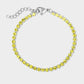 Stainless Steel Birthstone Tennis Bracelet