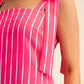 Tie-Strap Square-Neck Mini Dress