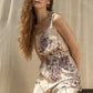 Floral Print Wide Leg Jumpsuit