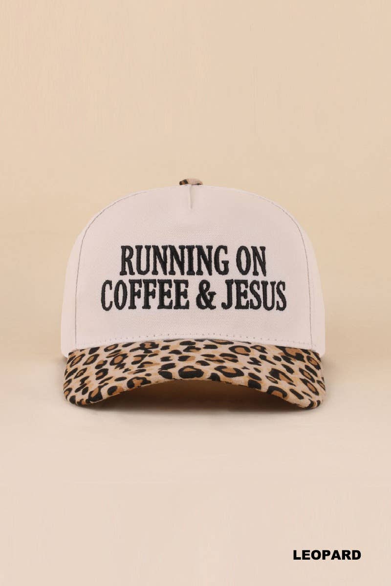 Coffee & Jesus Two Tone Cotton Hat