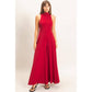 Sleeveless Halter Neck Jumpsuit
