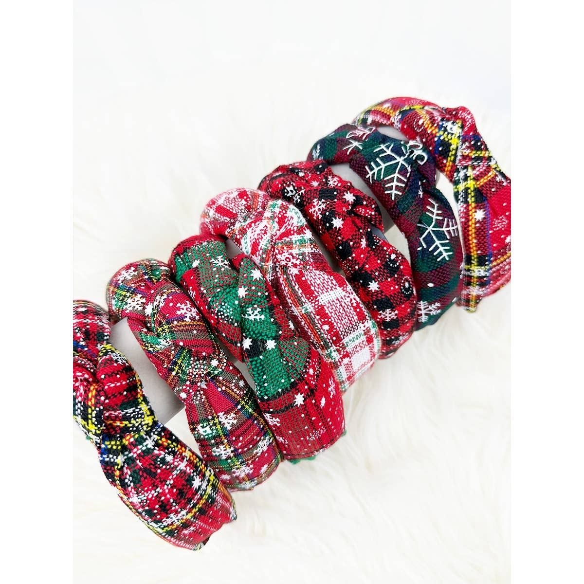 Christmas Theme Knotted Headbands