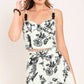 A printed woven short - IP9268T