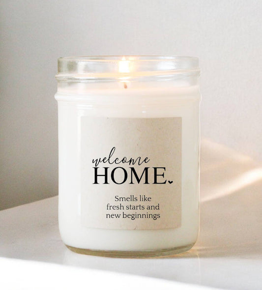 Welcome Home Candle | New Home Gift