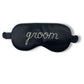 Luxury Adjustable Satin Sleep Eye Mask  - Bride/Groom/Squad