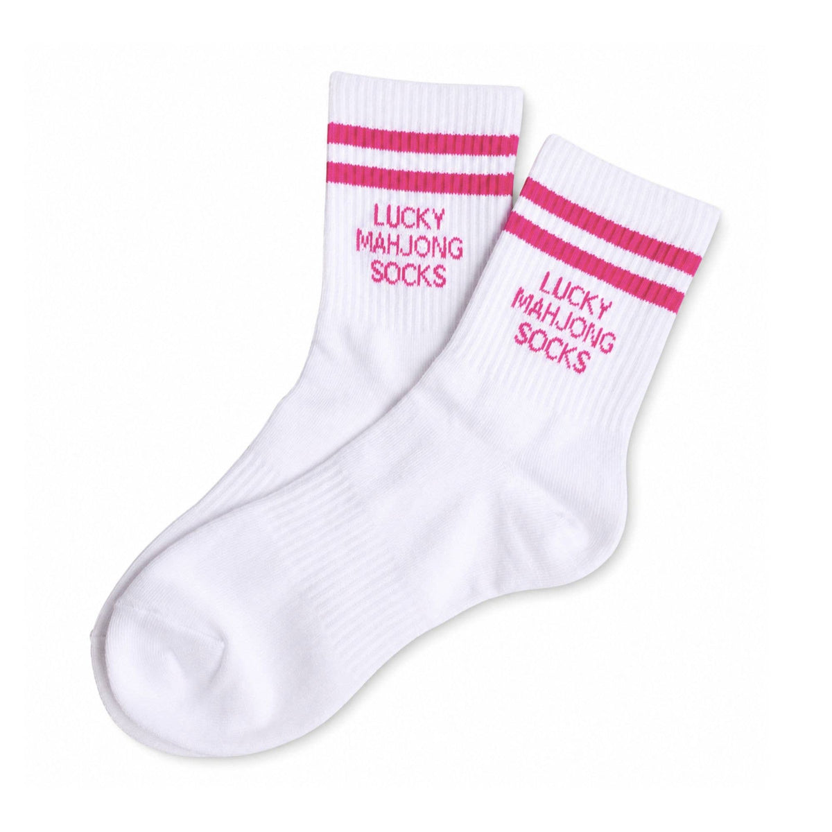 Lucky Mahjong Socks | Women's Athletic Crew Socks | PREORDER