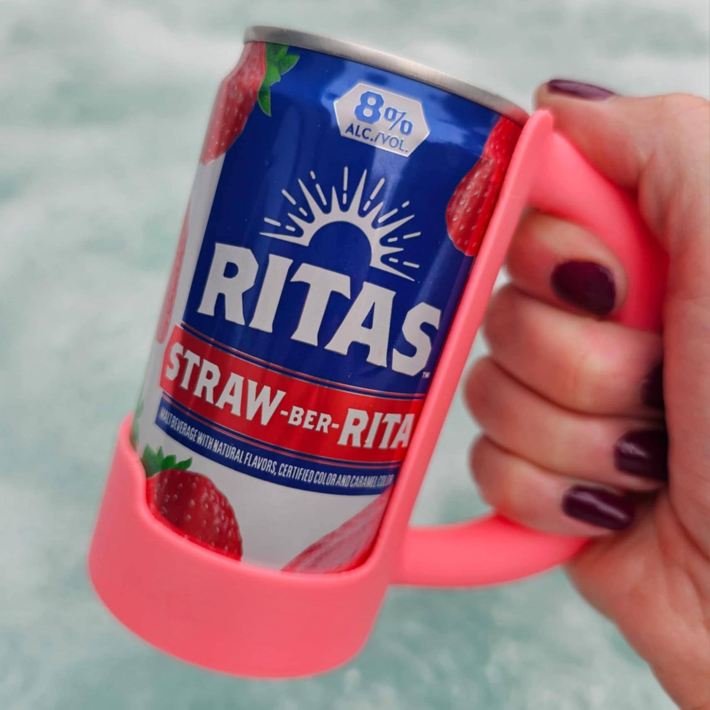7.5 & 8.4 oz MINI Can Holder, Mini Soda Pop Holder Handle