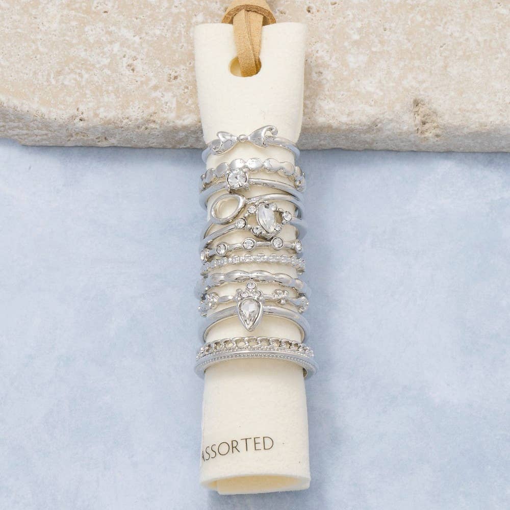 Twelve Piece Multi Ring Set